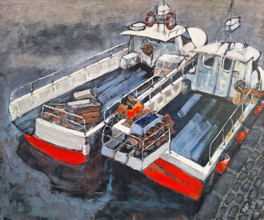 Seahouses Fishing Boats